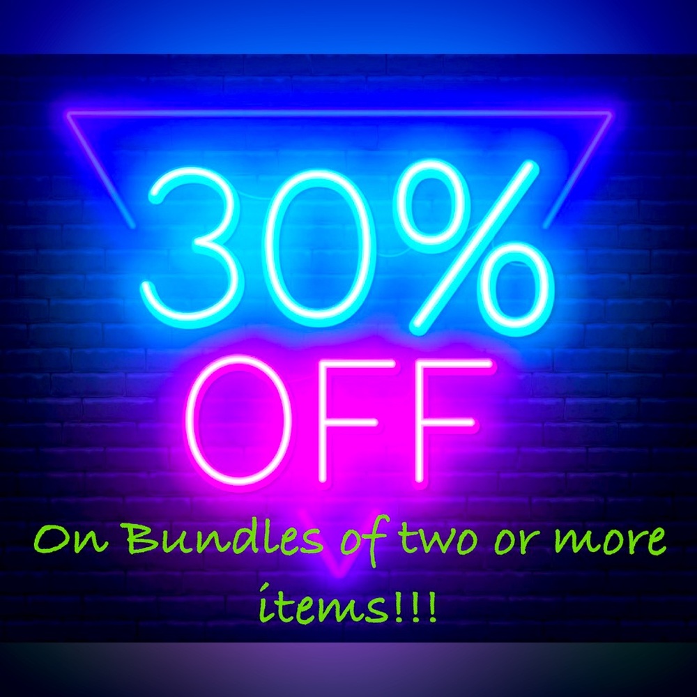 Bundle and Save 30%